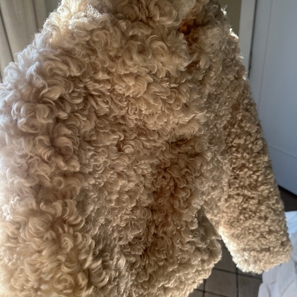 NWT Boheme Goods The Faux Fur Coat, Milk - Picture 6 of 9